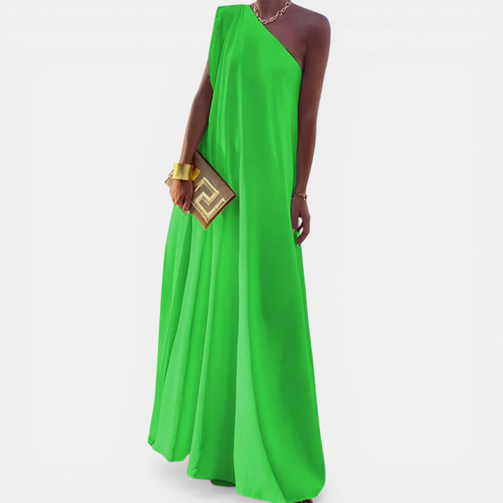 Adeline | One-Shoulder Maxi Dress