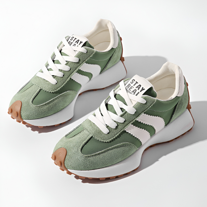 Patsy | Retro Lace-Up Platform Sneaker