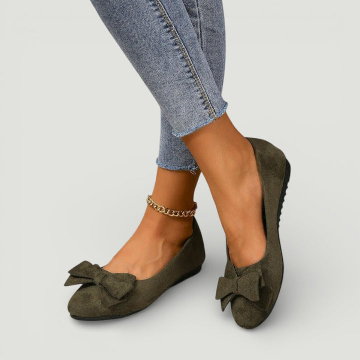 Claire | Bow-Detail Ballet Flat