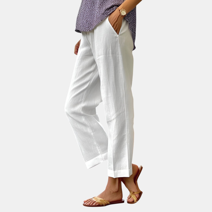Linda | Straight-Leg Cropped Trouser