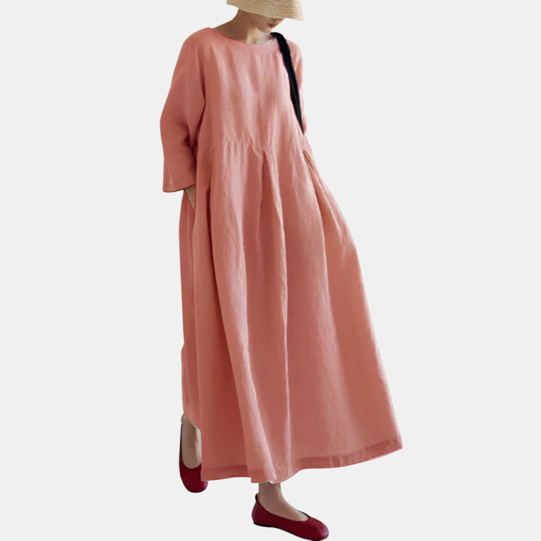 Ottoline | Loose Tent Maxi Dress with Pockets