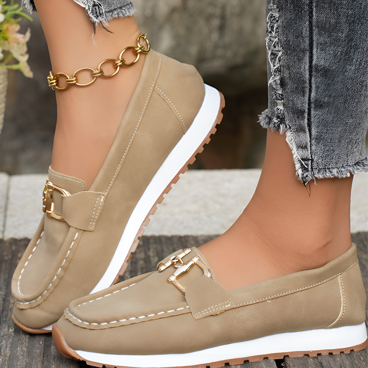 Francine | Flat Wedge Slip-On Loafer