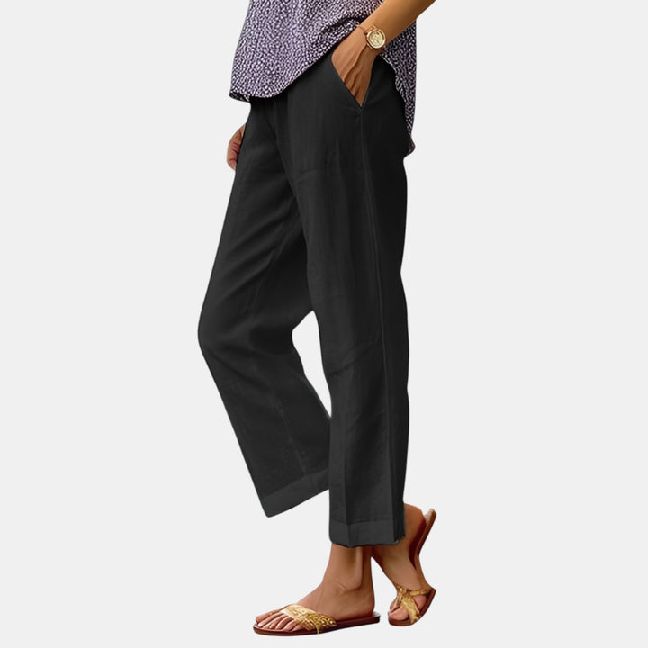 Linda | Straight-Leg Cropped Trouser