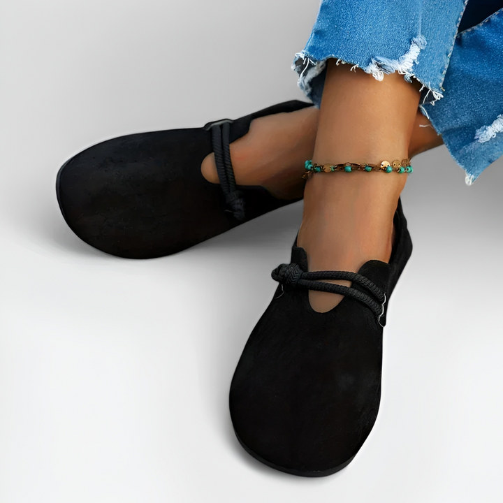 Sylvia | Flat Mary Jane Slip-On