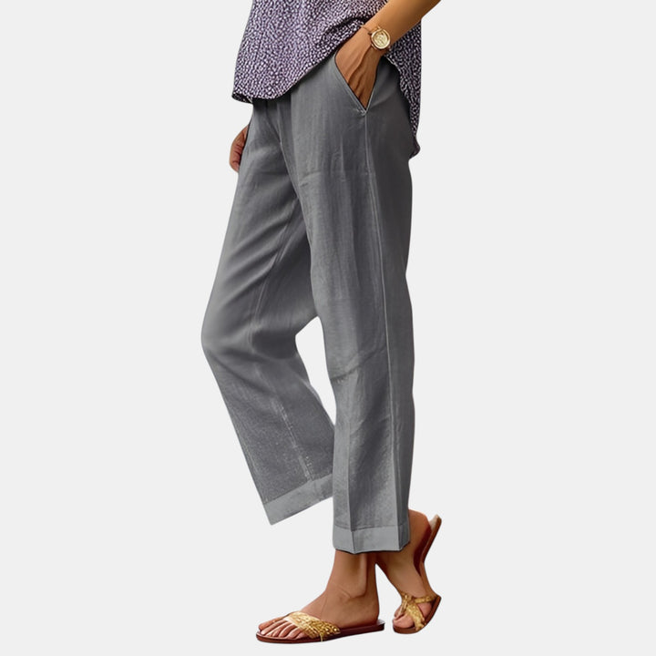 Linda | Straight-Leg Cropped Trouser