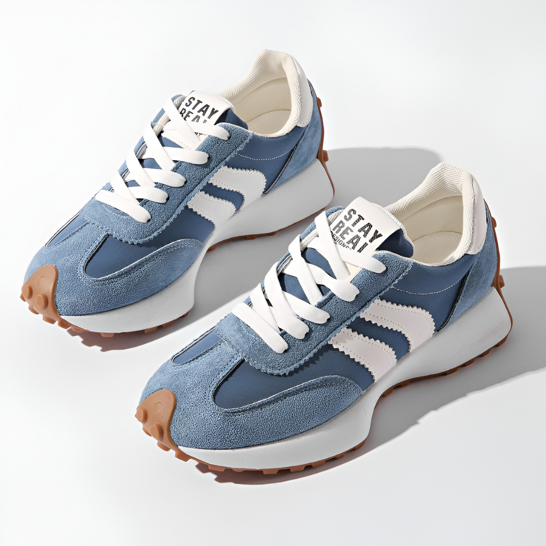 Patsy | Retro Lace-Up Platform Sneaker