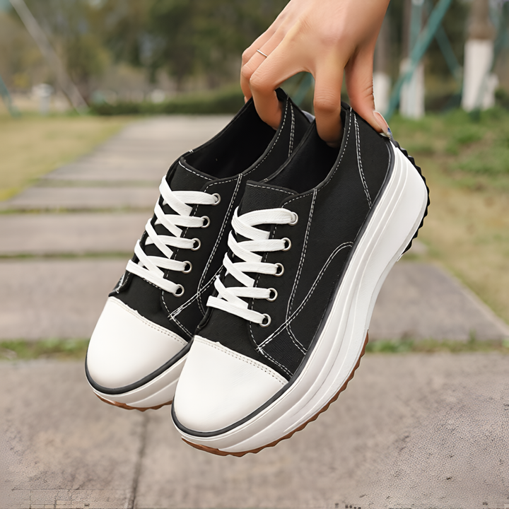 Barbara | Chunky Platform Lace-Up Sneaker