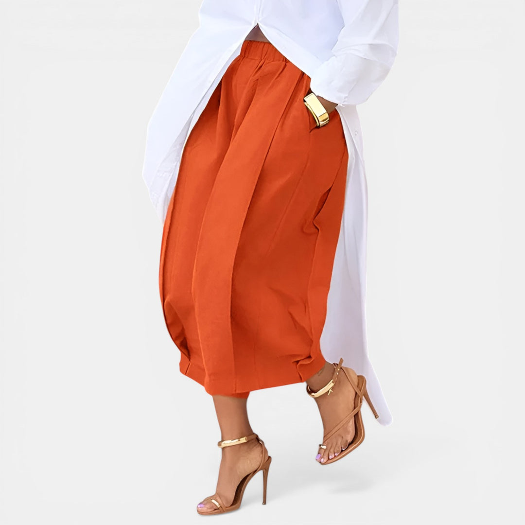 Diane | Wide Leg Pleated Pants