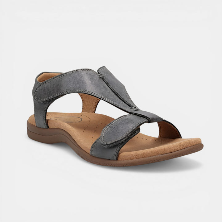 Carolyn | T-Strap Flat Sandal