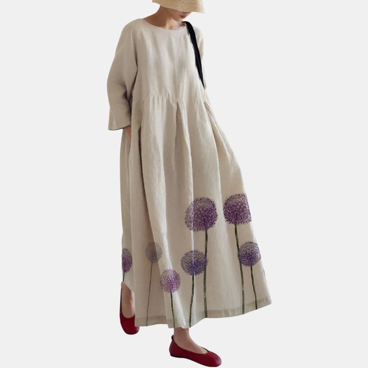 Ottoline | Loose Tent Maxi Dress with Pockets