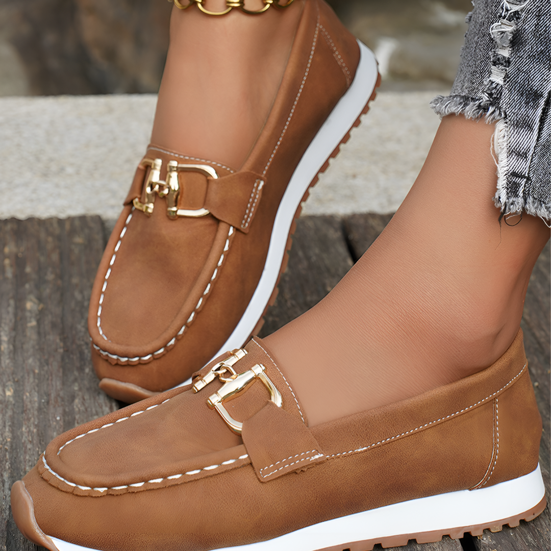 Francine | Flat Wedge Slip-On Loafer