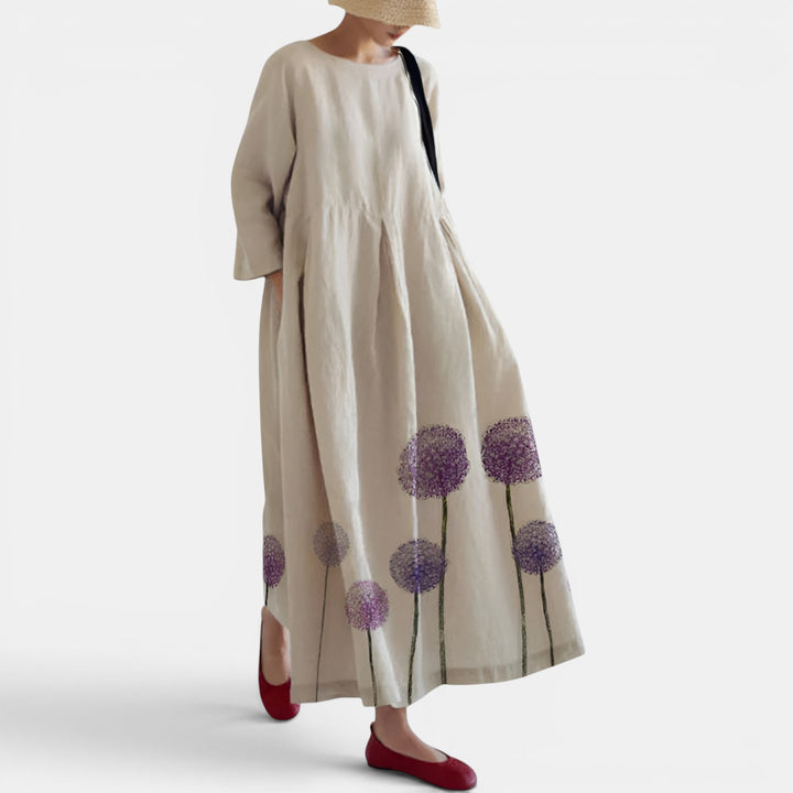 Ottoline | Loose Tent Maxi Dress with Pockets