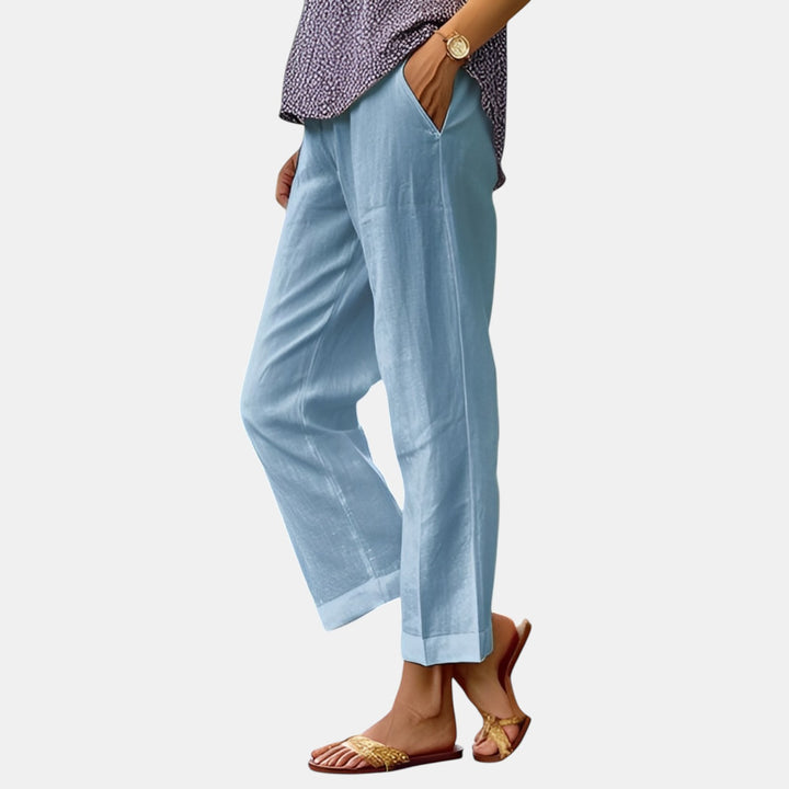 Linda | Straight-Leg Cropped Trouser