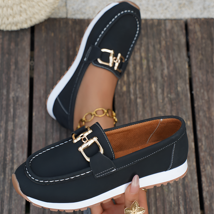 Francine | Flat Wedge Slip-On Loafer