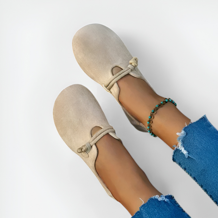 Sylvia | Flat Mary Jane Slip-On