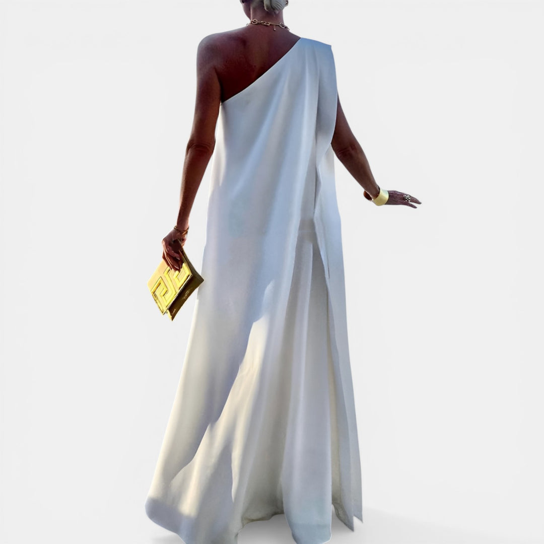 Adeline | One-Shoulder Maxi Dress