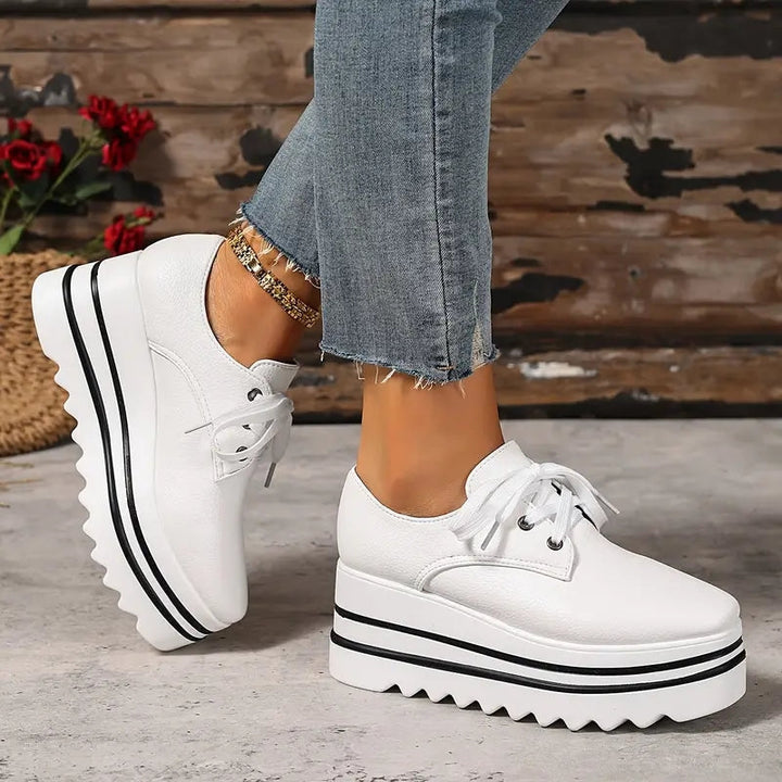 Beatrice | Chunky Platform Lace-Up Oxford