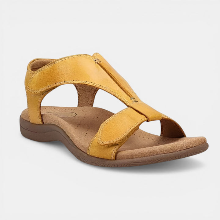 Carolyn | T-Strap Flat Sandal