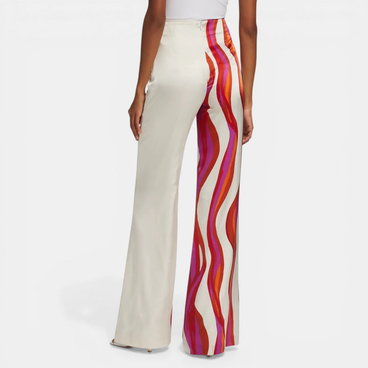 Mildred | Striped Two-Piece Wide Leg Set