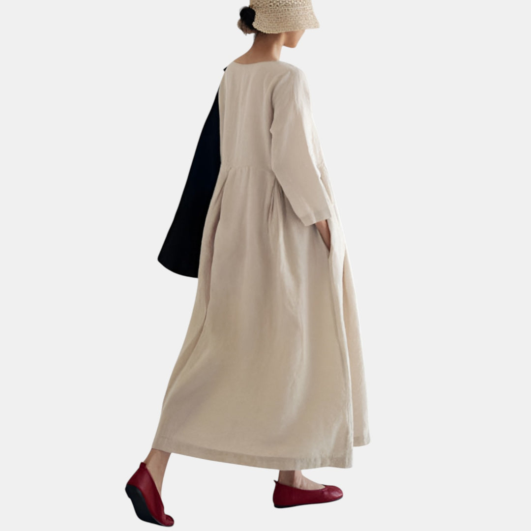 Ottoline | Loose Tent Maxi Dress with Pockets