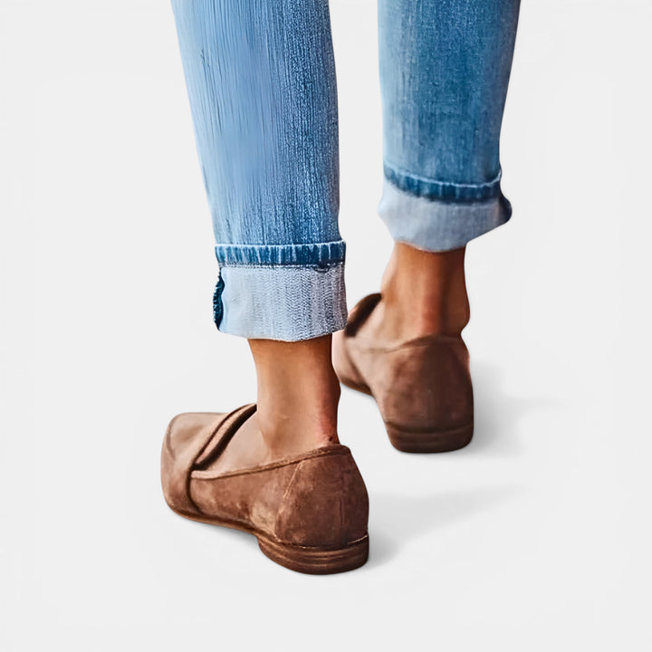 Laura | Pointed Toe Slip-On Loafer
