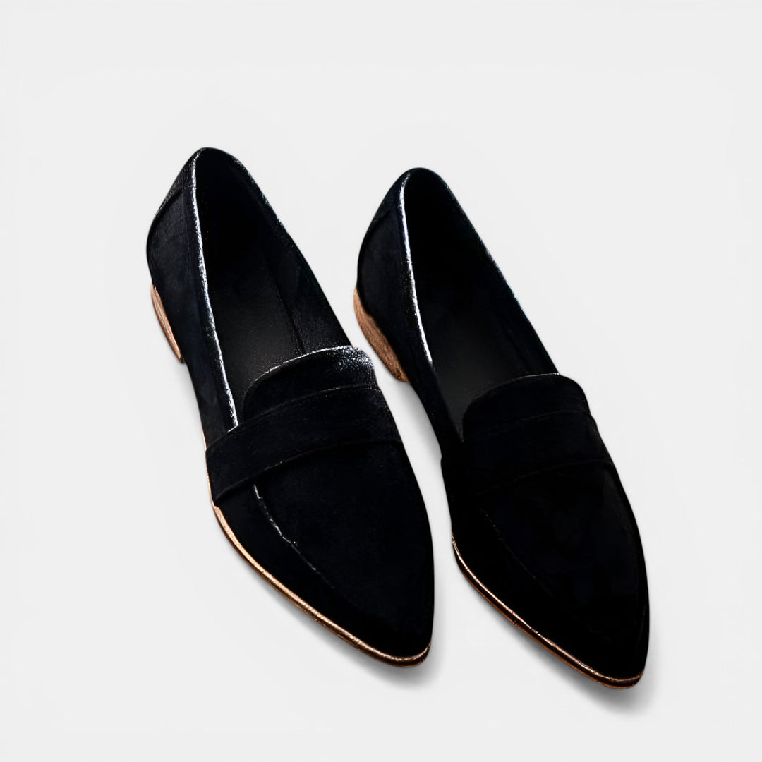 Laura | Pointed Toe Slip-On Loafer