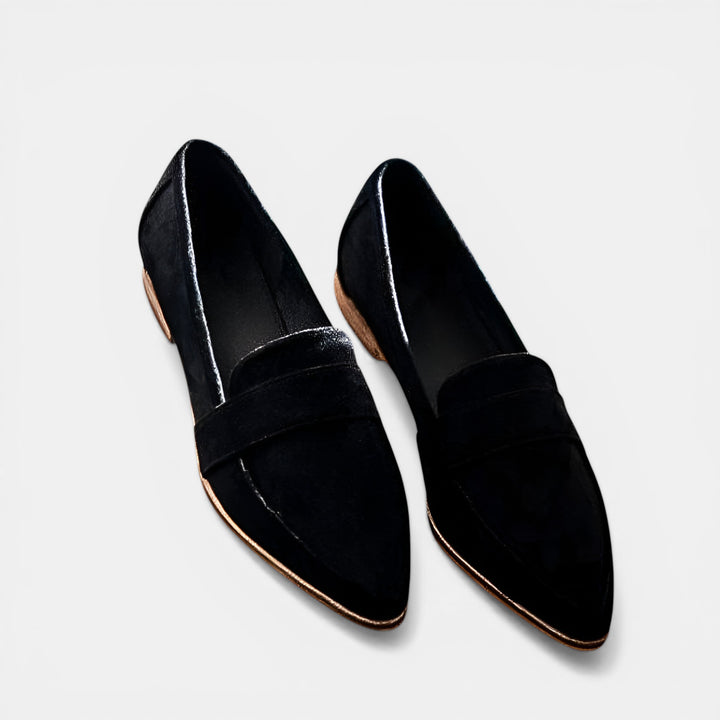 Laura | Pointed Toe Slip-On Loafer