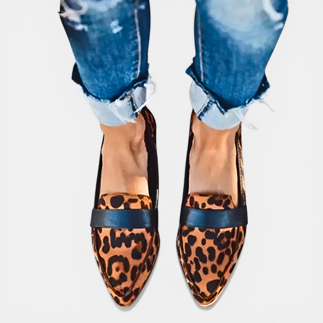 Laura | Pointed Toe Slip-On Loafer