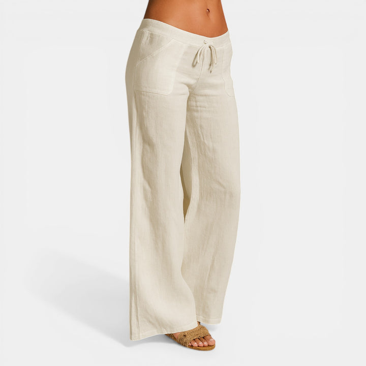 Laura | Wide Leg Drawstring Pants