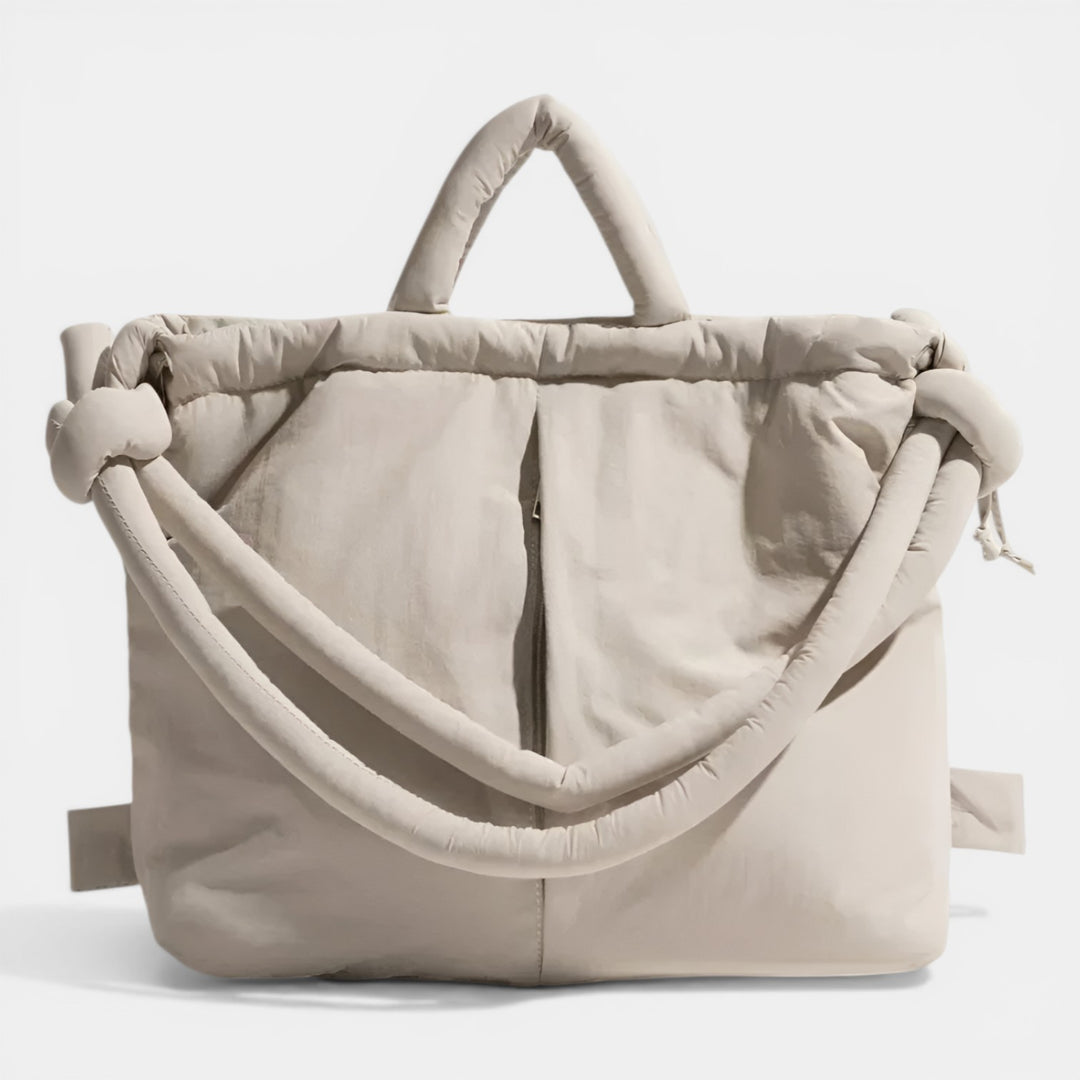 Claire | Quilted Puffer Tote Bag