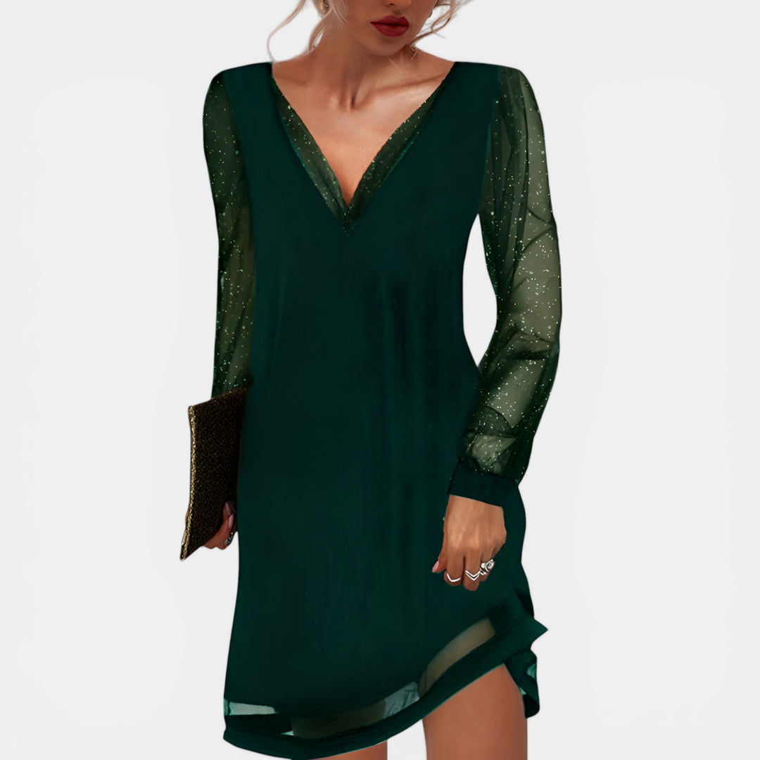 Claire | Long Sleeve Midi Wrap Dress