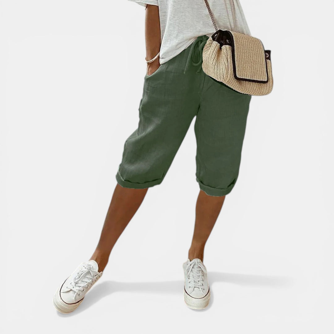 Emma | Relaxed Fit Capri Pant