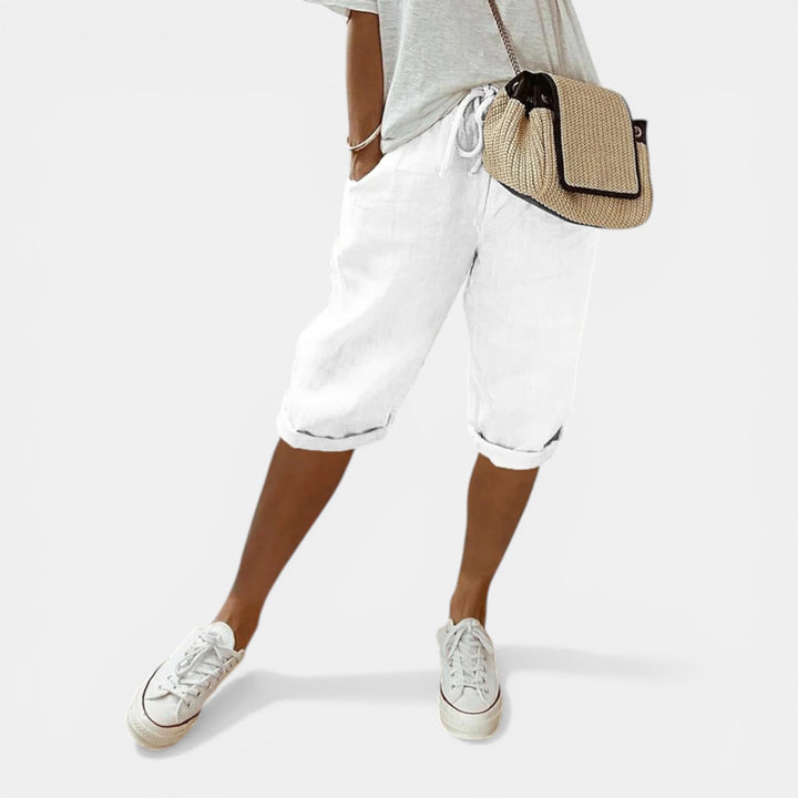 Emma | Relaxed Fit Capri Pant