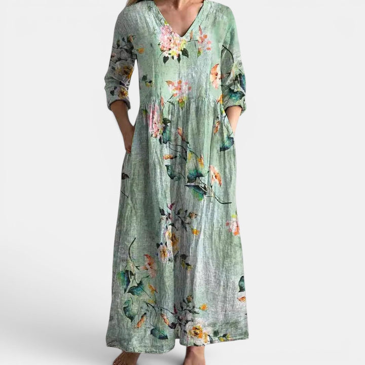 Evelyn | Floral Maxi Dress