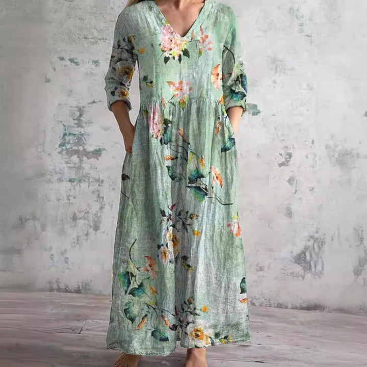 Evelyn | Floral Maxi Dress
