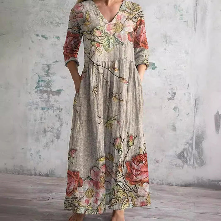 Evelyn | Floral Maxi Dress