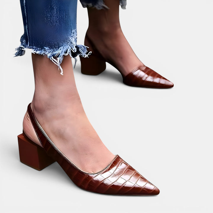 Rosemary | Pointed-Toe Slingback Heel