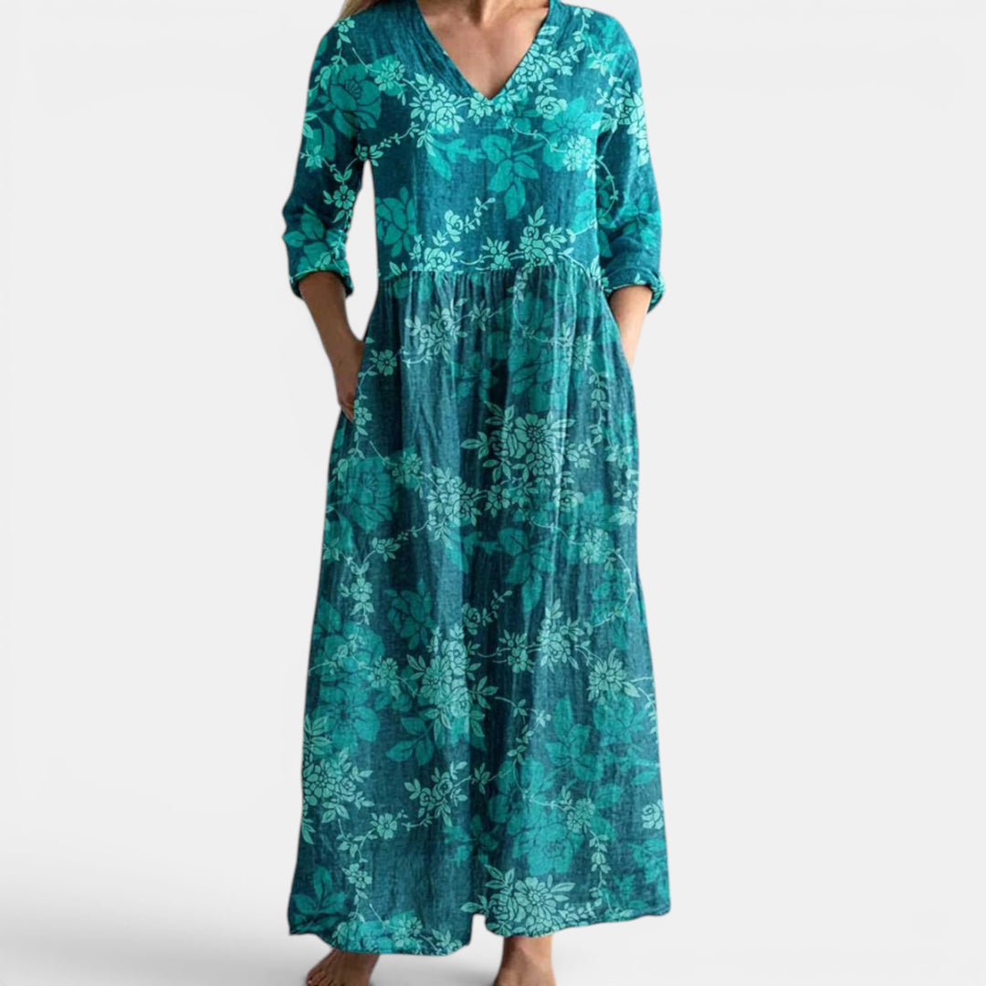 Evelyn | Floral Maxi Dress