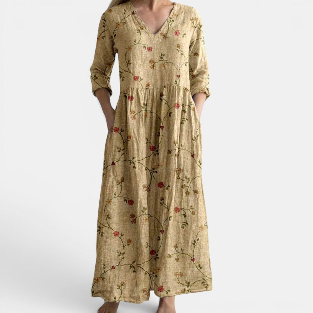 Evelyn | Floral Maxi Dress