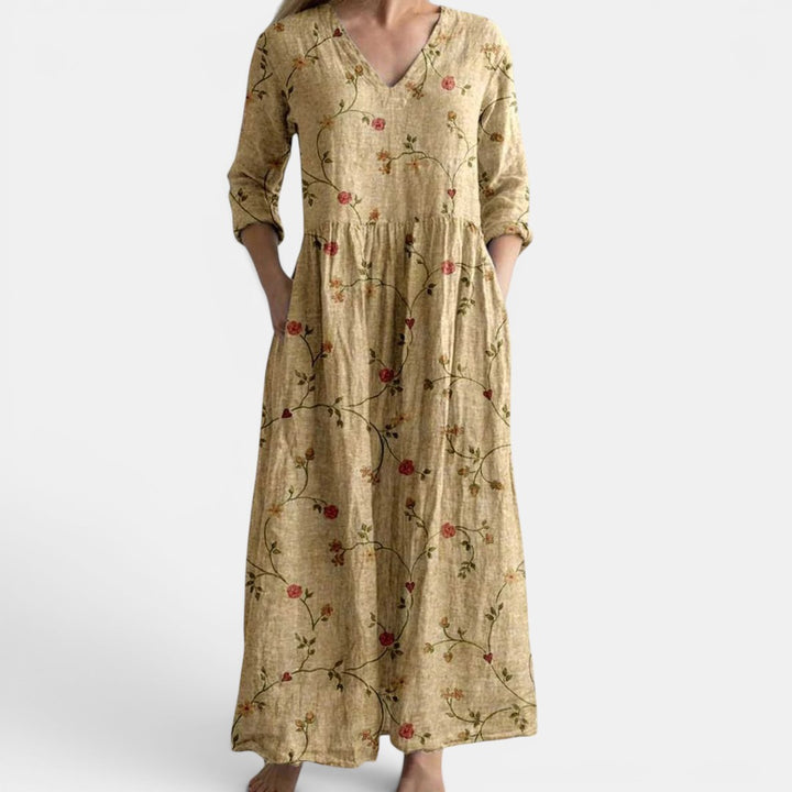 Evelyn | Floral Maxi Dress