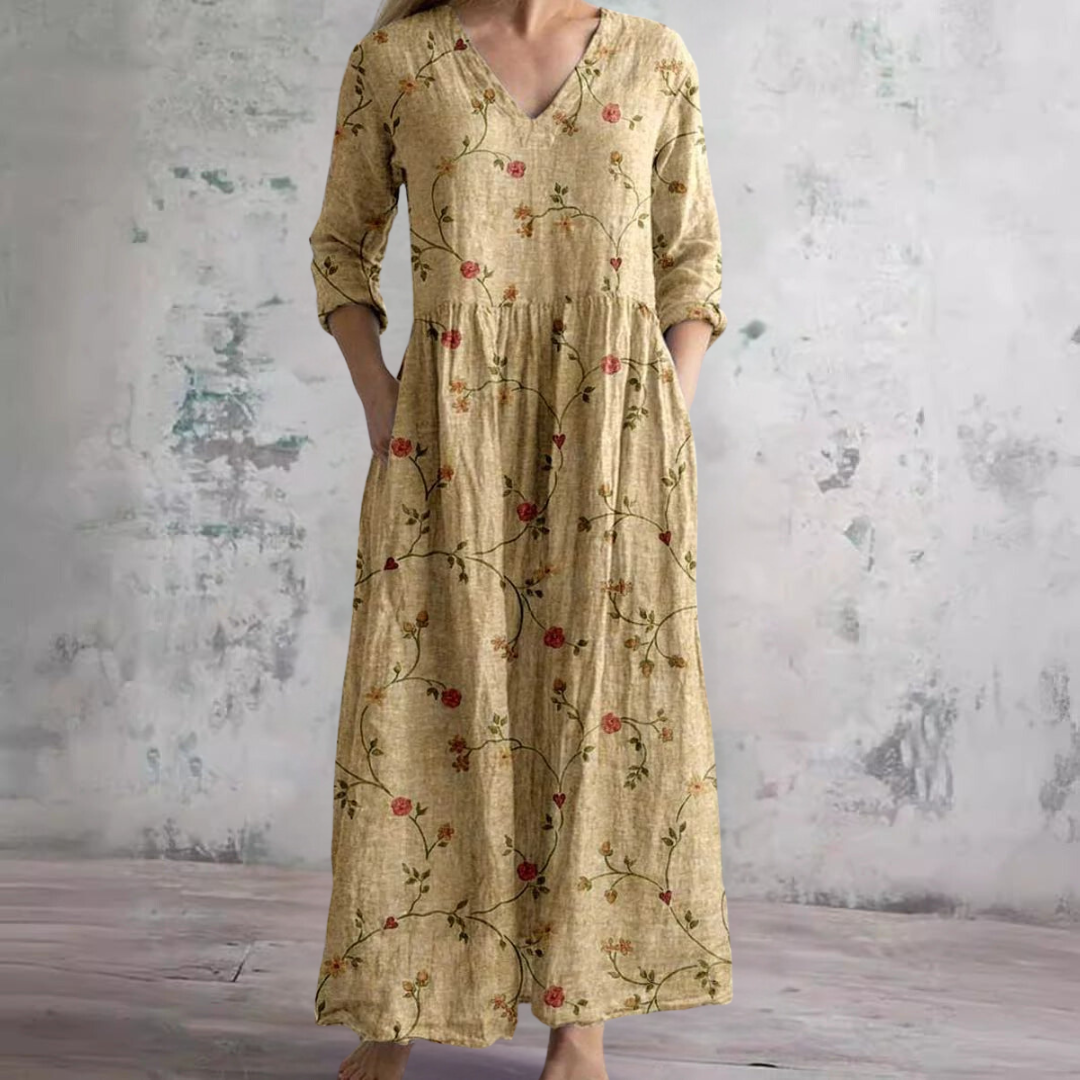 Evelyn | Floral Maxi Dress