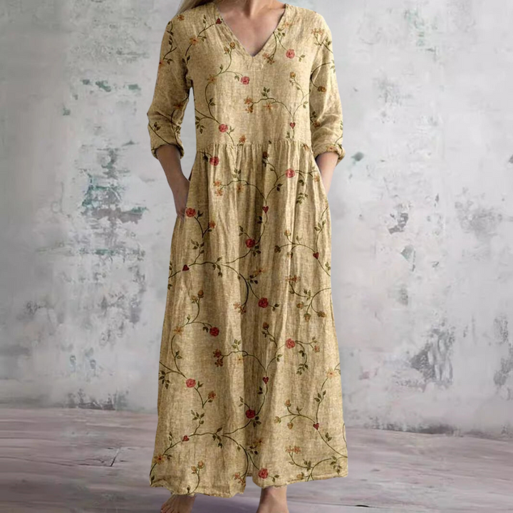 Evelyn | Floral Maxi Dress