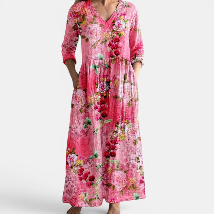 Evelyn | Floral Maxi Dress