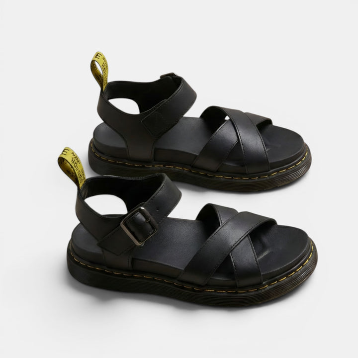 Beatrice | Open Toe Platform Sandal with Ankle Strap