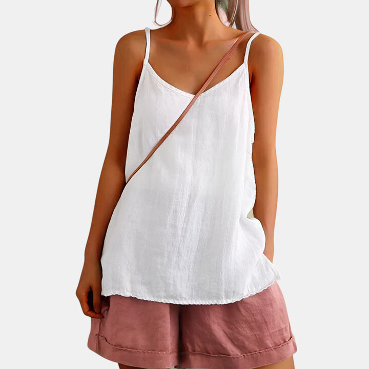 Gail | V-Neck Spaghetti Strap Tank Top
