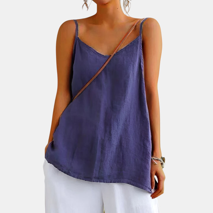Gail | V-Neck Spaghetti Strap Tank Top