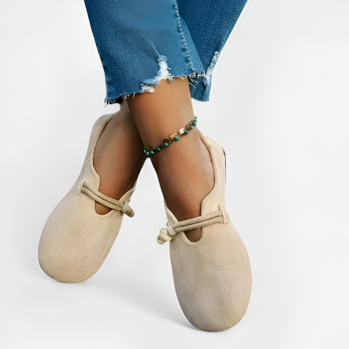 Sylvia | Flat Mary Jane Slip-On