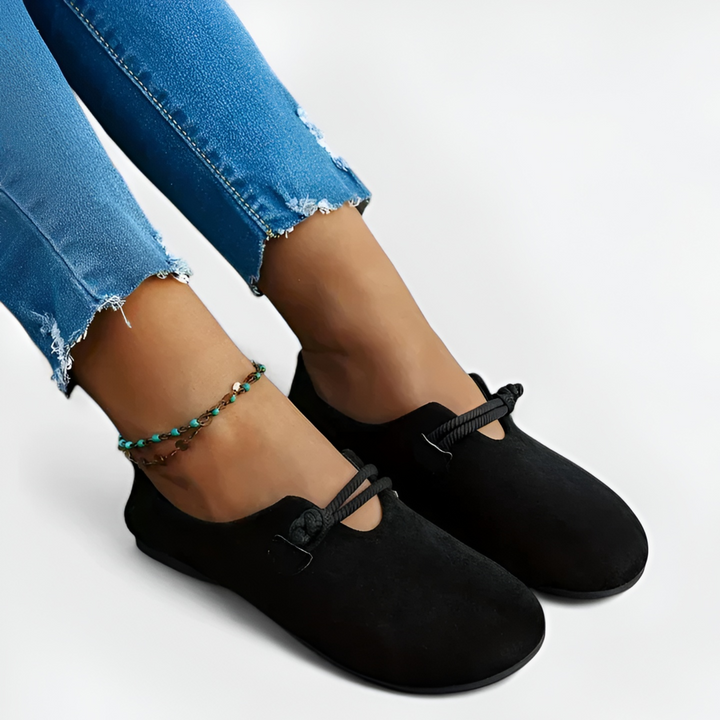 Sylvia | Flat Mary Jane Slip-On