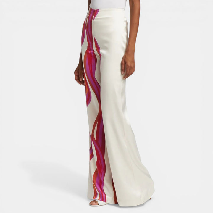 Mildred | Striped Two-Piece Wide Leg Set