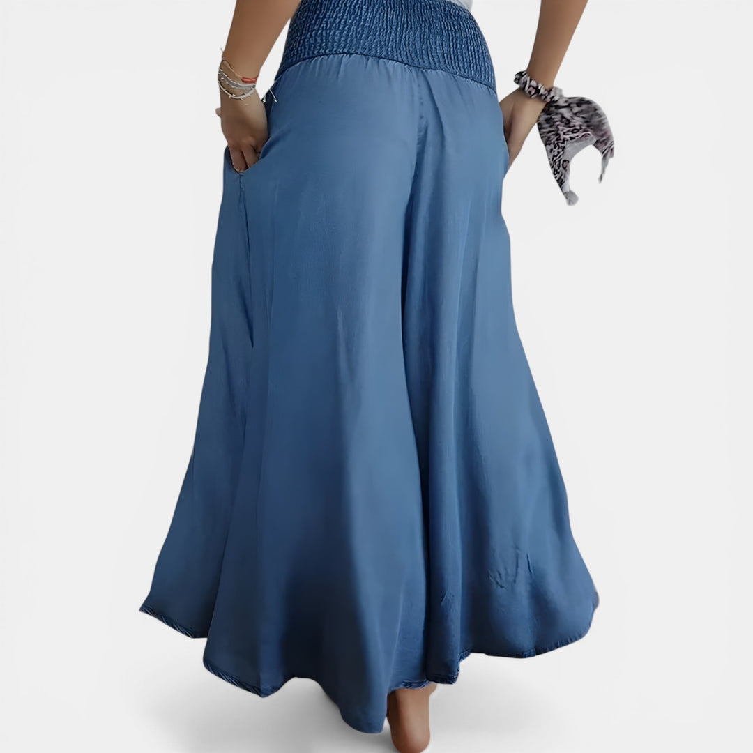 Evelyn | High Waist Wide-Leg Trousers